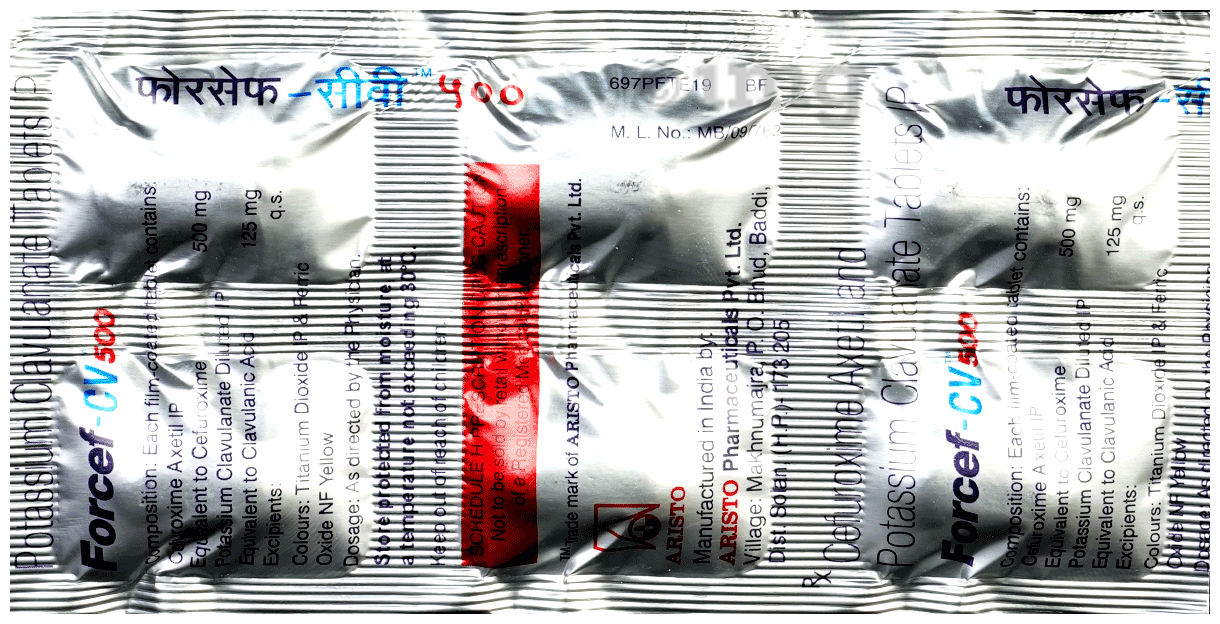 Forcef-CV 500 Tablet