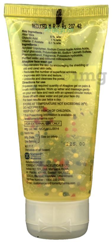 Ahaglow Face Wash