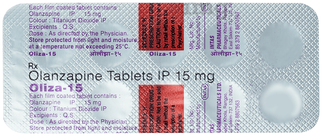 Oliza 15 Tablet