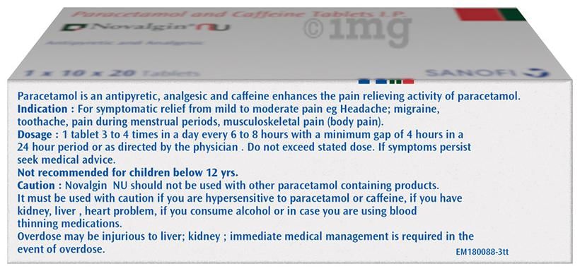 Novalgin NU Tablet