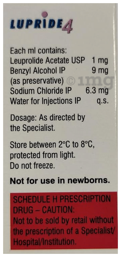 Lupride 4mg Injection