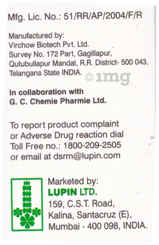 Cognistar 60 Injection