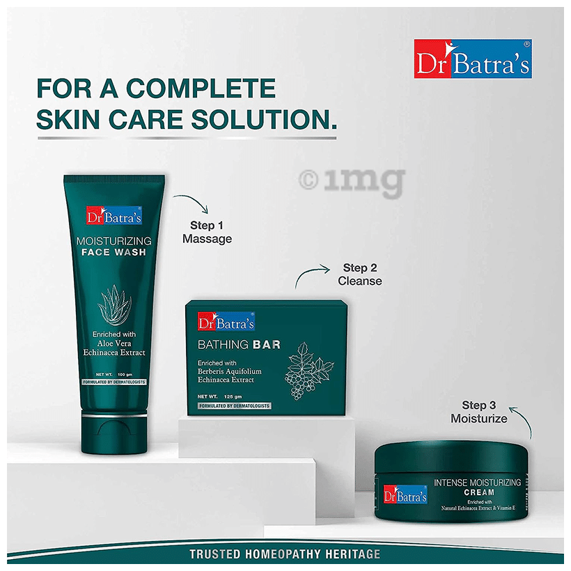 Dr Batra's Bathing Bar Enriched with Berberis Aquifolium &amp; Echinacea