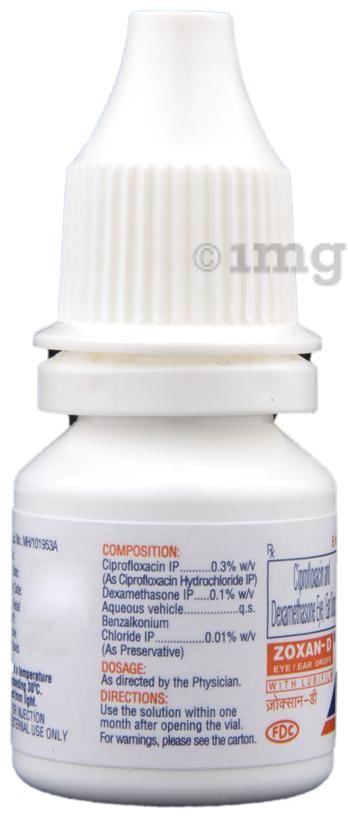 Zoxan-D Eye/Ear Drops