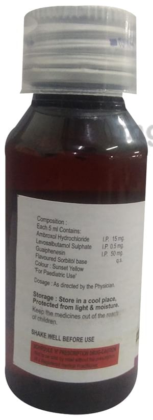 Traxin Junior 15mg/5ml/0.5mg/5ml/50mg/5ml Syrup