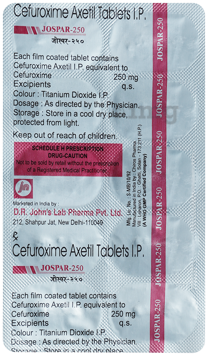 Jospar 250 Tablet