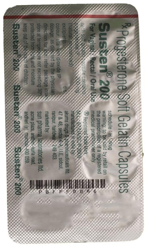Susten 200 Soft Gelatin Capsule