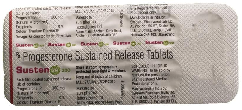 Susten SR 200 Tablet