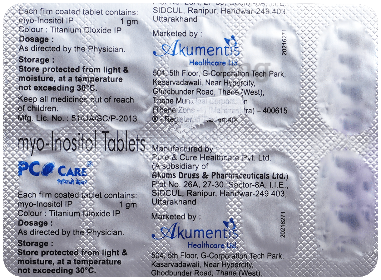 Pco Care Myo-Inositol Tablet
