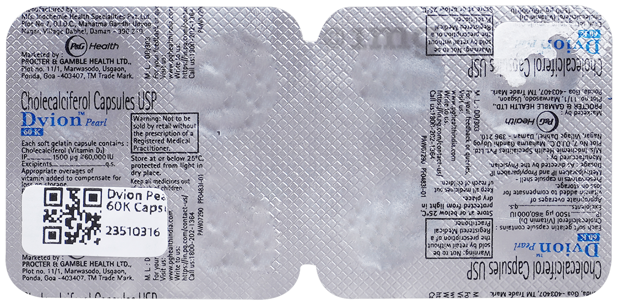 Dvion Pearl 60K Capsule