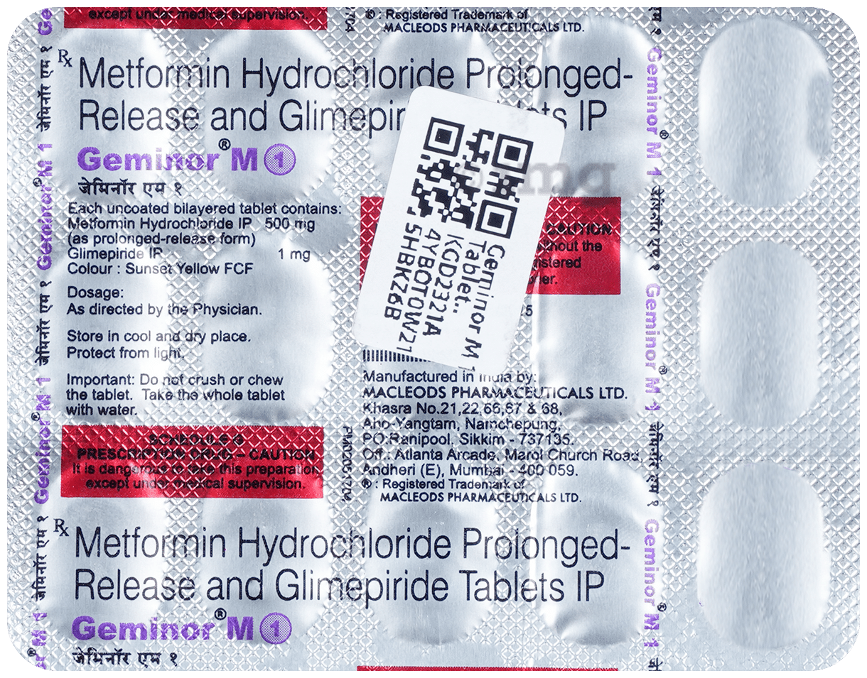 Geminor M 1 Tablet PR