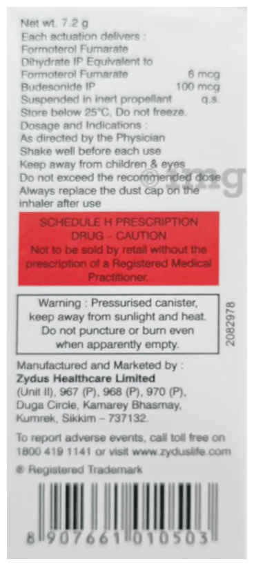 Formonide 100 Inhaler