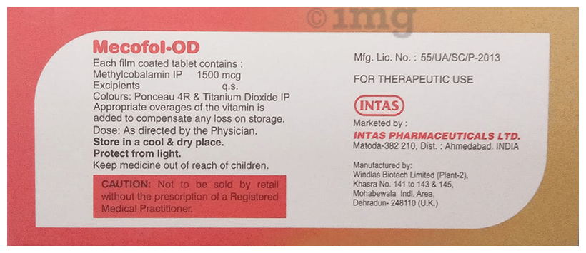 Mecofol -OD Tablet
