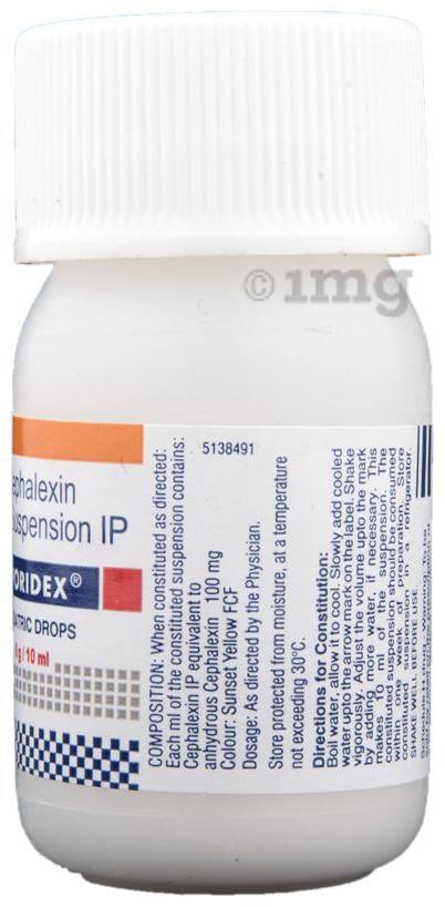 Sporidex 100mg Paediatric Drops