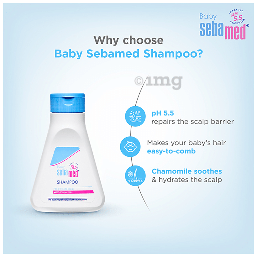 Sebamed Baby Children's Shampoo with Camomile | For Delicate Scalp