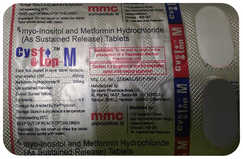 Cystop M Tablet SR