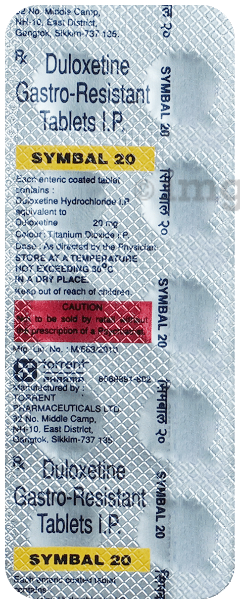 Symbal 20 Tablet