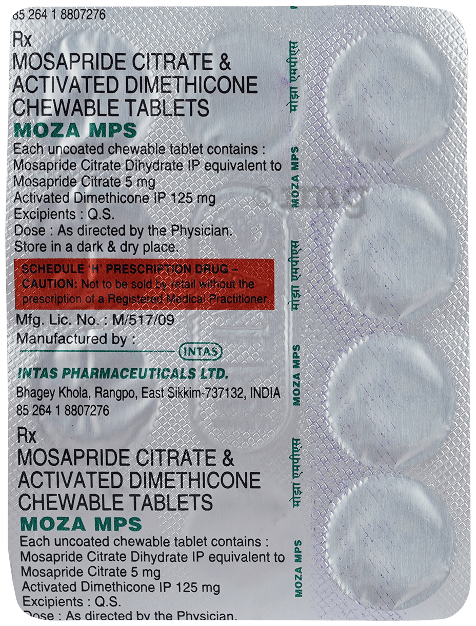 Moza MPS Chewable Tablet