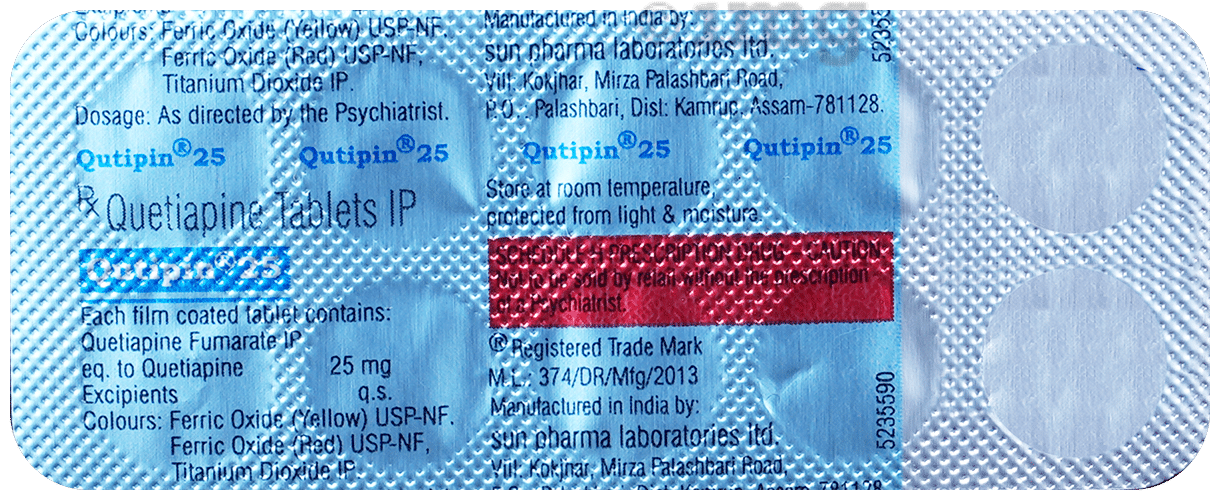 Qutipin 25 Tablet