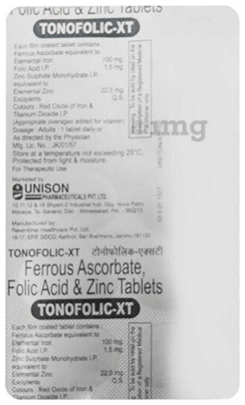Tonofolic XT Tablet