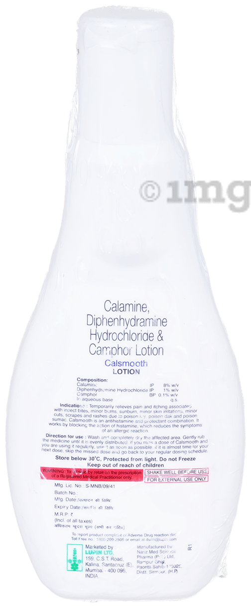 Calsmooth Lotion