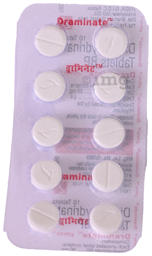 Draminate 50mg Tablet