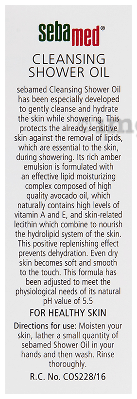 Sebamed Cleansing Shower Oil