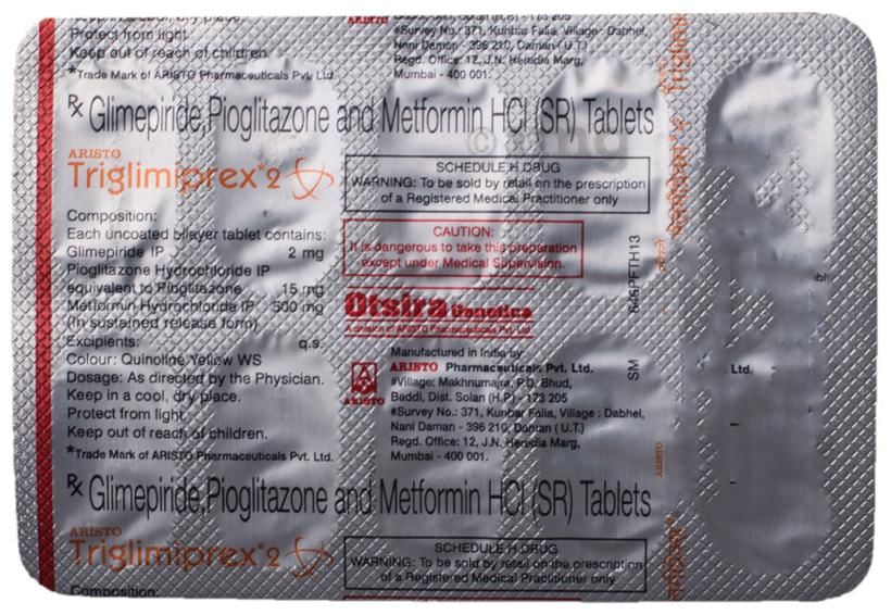 Triglimiprex 2 Tablet SR