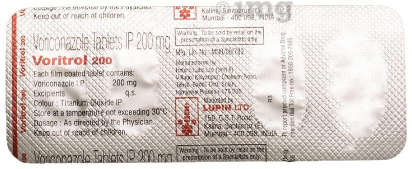 Voritrol 200 Tablet