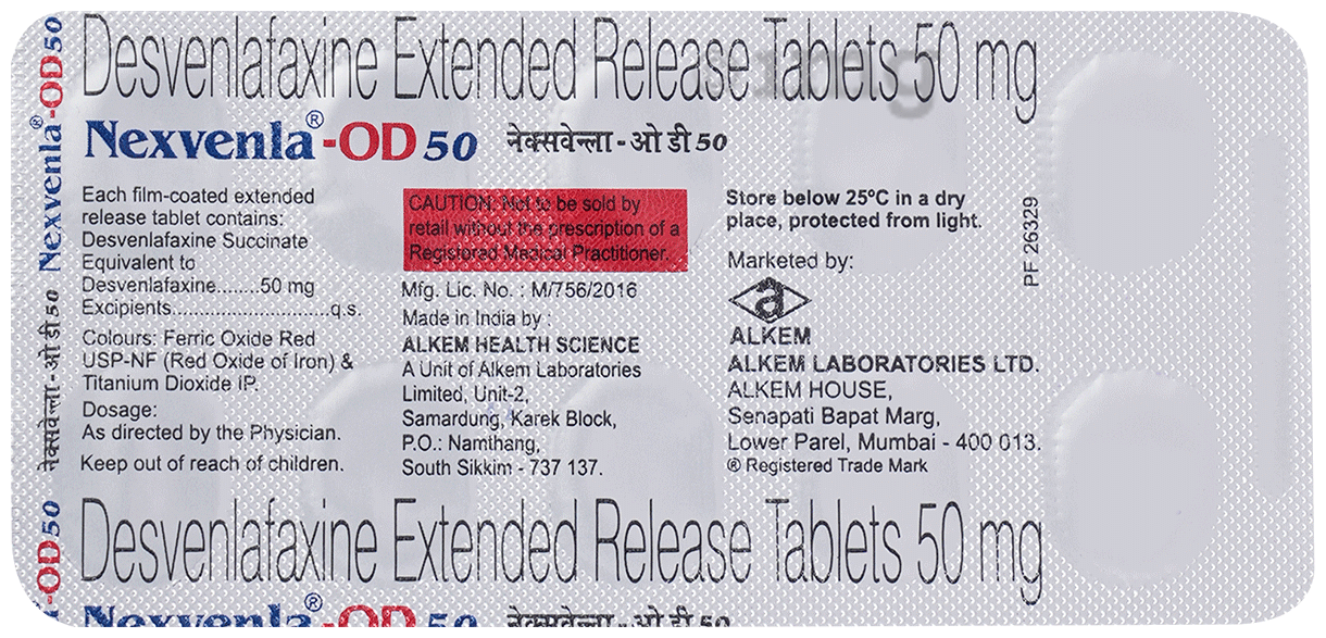 Nexvenla-OD 50  Tablet ER