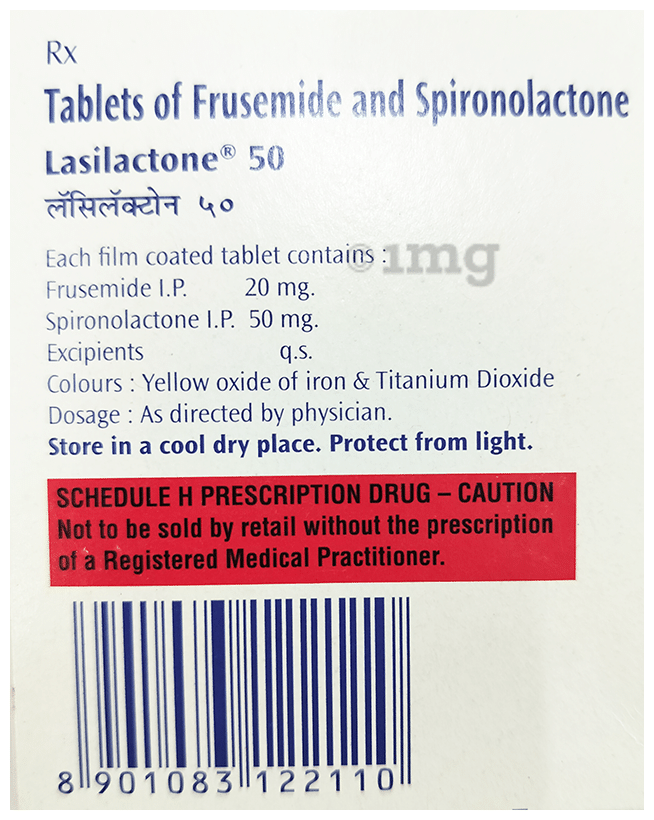 Lasilactone  50 Tablet