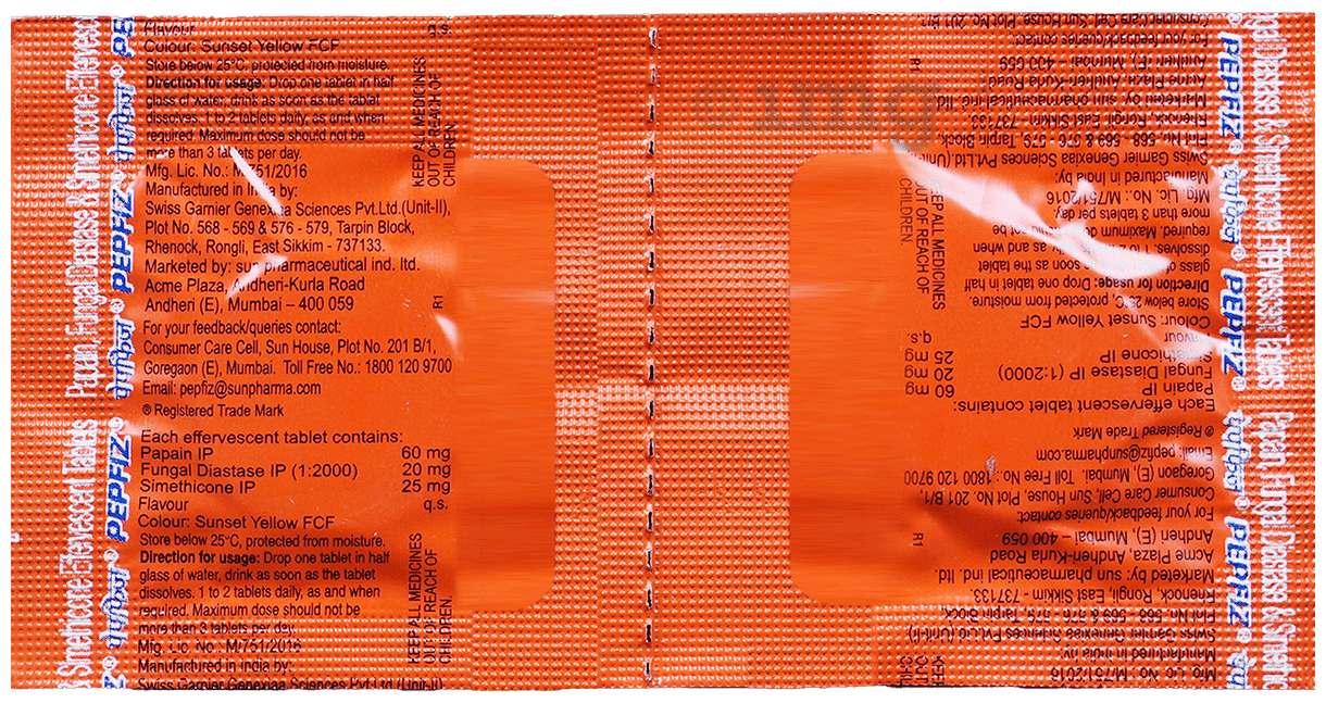 Pepfiz Tablet Orange