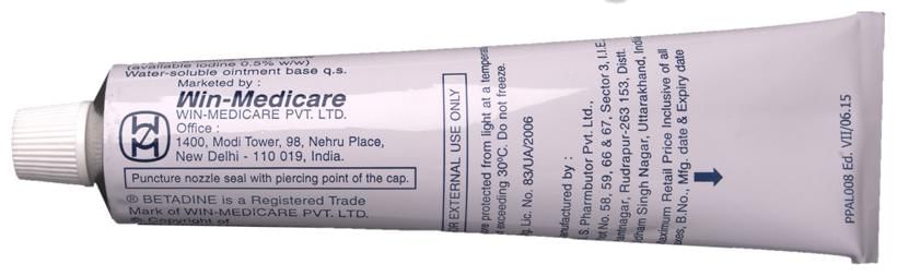 Betadine 5% Ointment