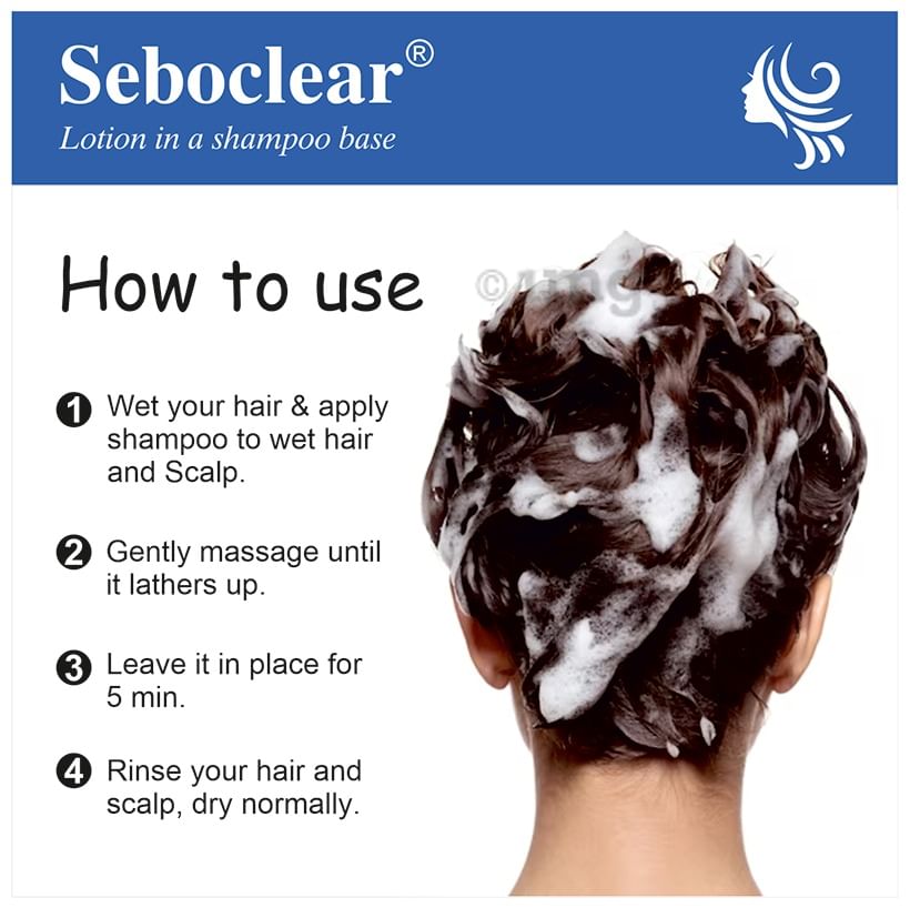 Seboclear Lotion - Effective In Psoriasis,  Seboherric Dermatitis, Eczema &amp; Dandruff