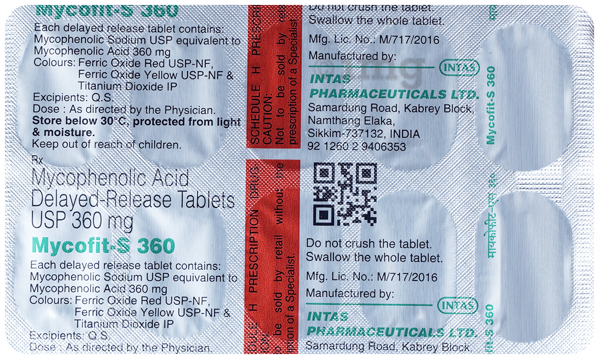 Mycofit-S 360 Tablet