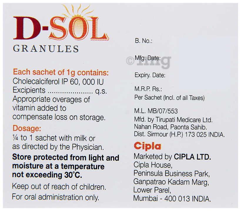 D-Sol Granules