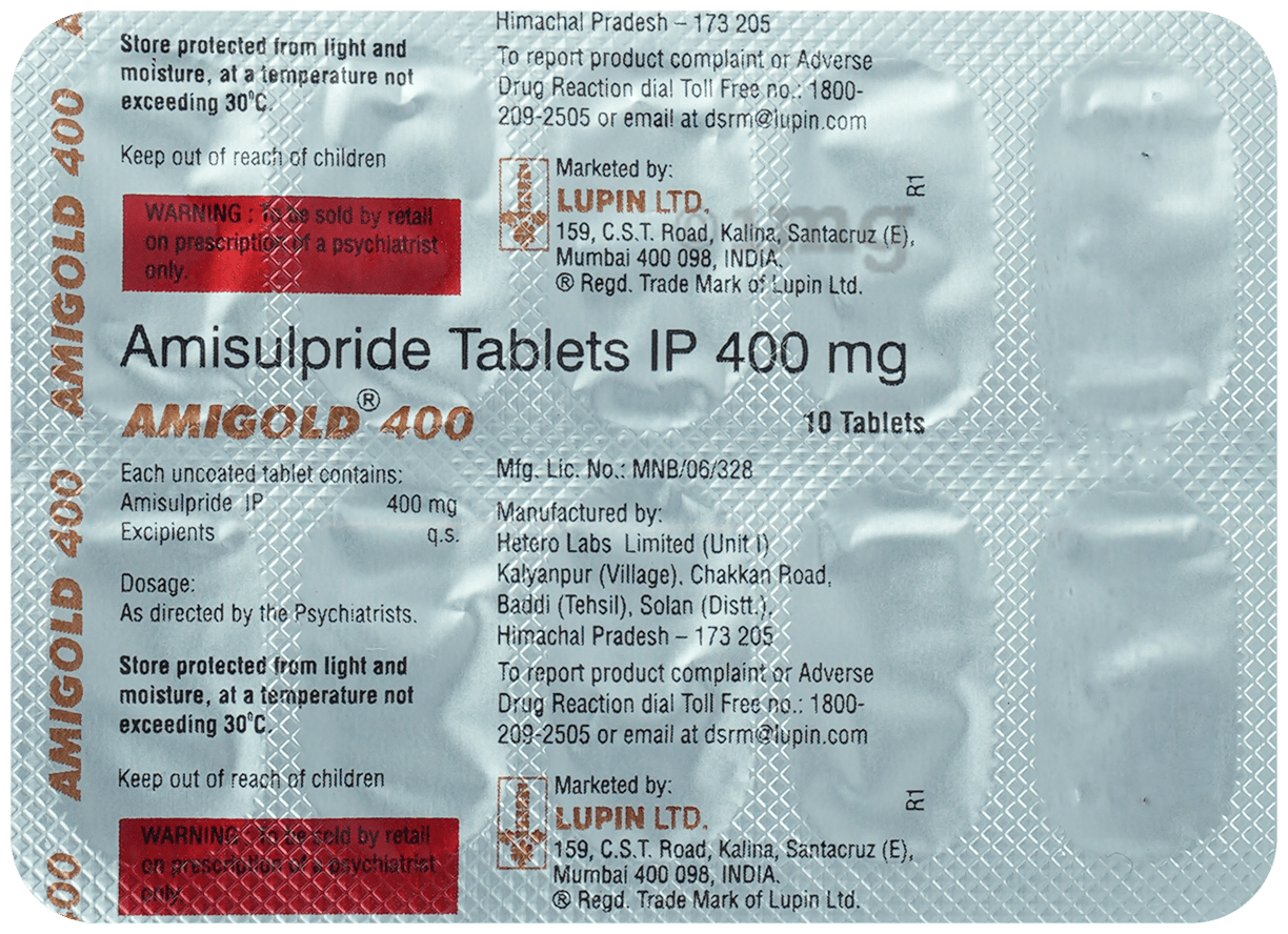 Amigold 400mg Tablet