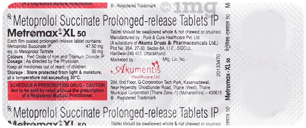 Metromax-XL 50 Tablet