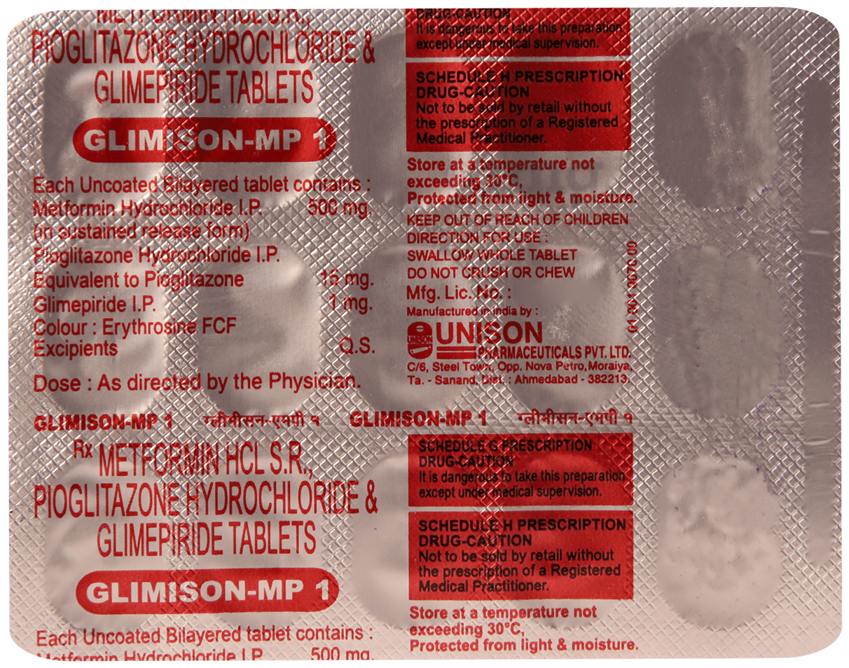 Glimison-MP 1 Tablet SR