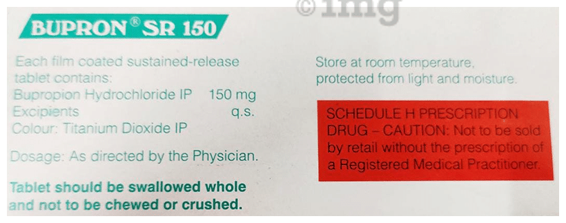 Bupron SR 150 Tablet