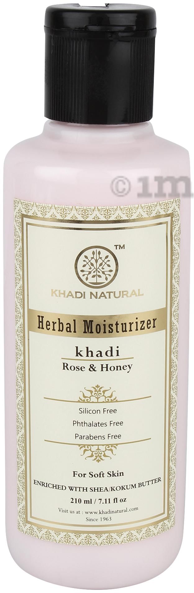 Khadi Naturals Rose Honey Herbal Moisturizer