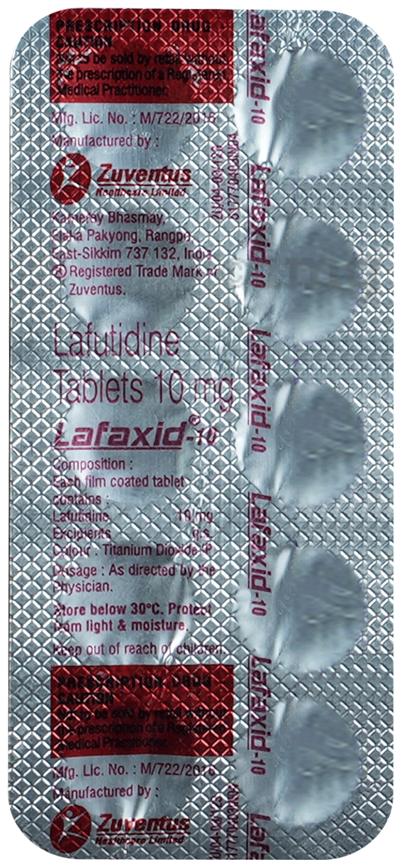 Lafaxid 10 Tablet