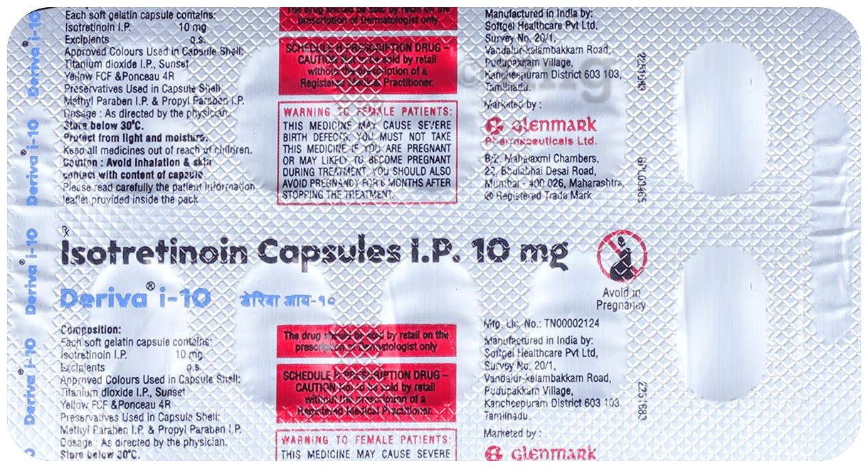 Deriva I 10mg Capsule
