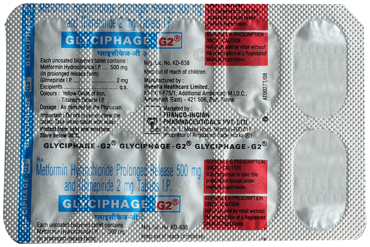 Glyciphage-G 2 Tablet PR