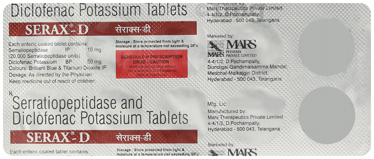 Serax D Tablet