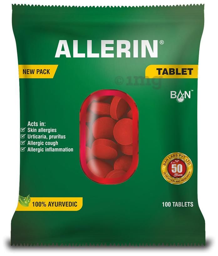Allerin Tablets for People Suffering from Skin Allergies Tablet