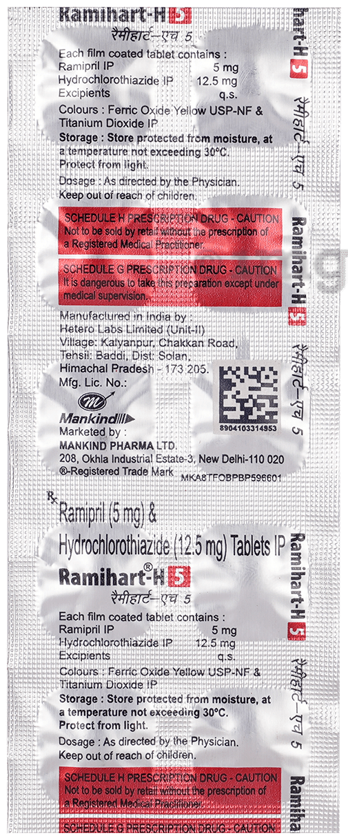 Ramihart-H 5 Tablet