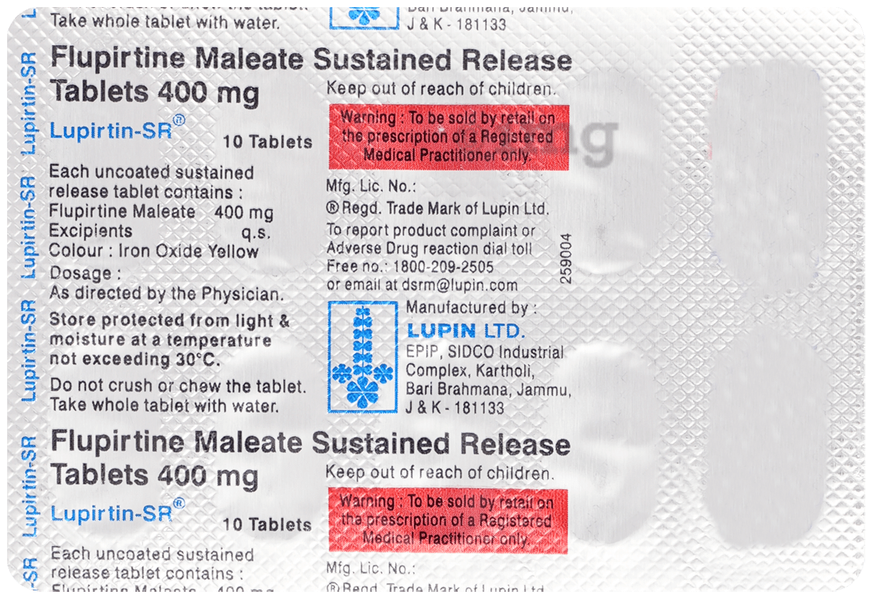 Lupirtin -SR Tablet