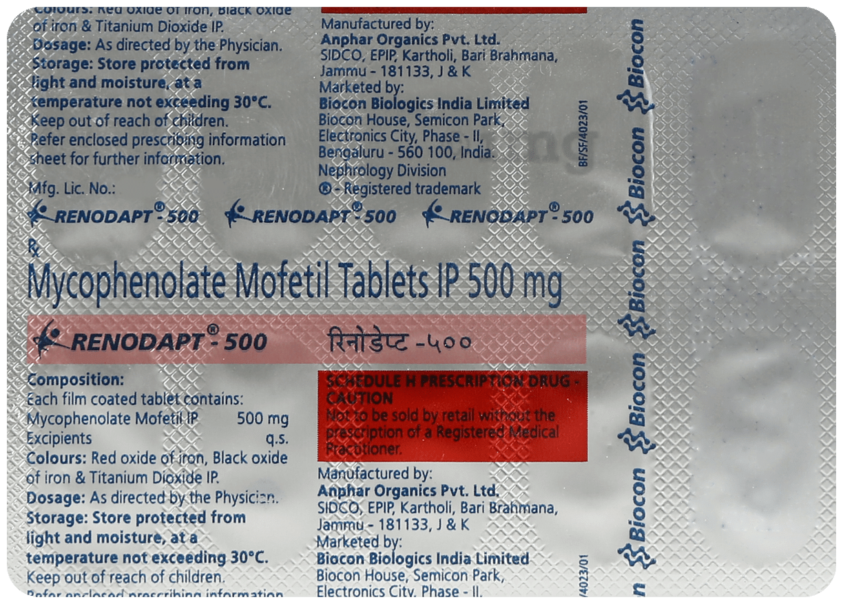 Renodapt 500 Tablet