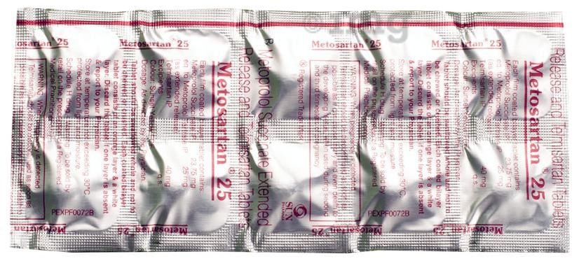 Metosartan 25 Tablet ER